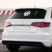 Наклейка на авто - для заднего стекла «Volkswagen»